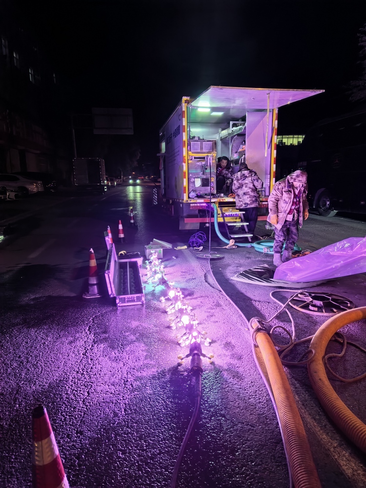 湾岭镇管道非开挖修复