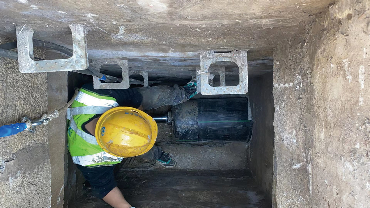 湾岭镇HDPE短管内衬法